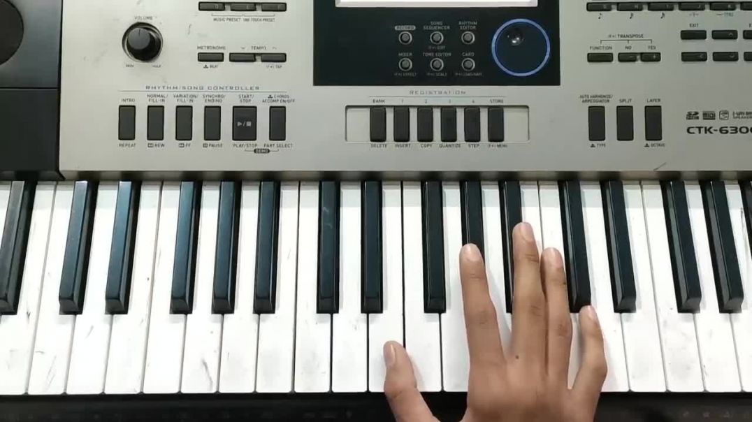 ⁣कोई भी गाना पियानो पर कैसे बजाये - इस वीडियो को देखकर सीख जाओ Easy Piano Tutorial The Kamlesh