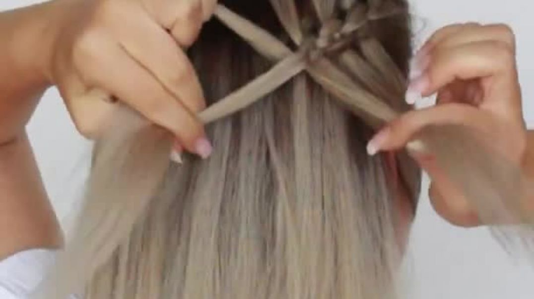 DIY Chain Waterfall Braid by Another Braid