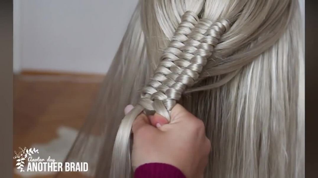 11 Braids _ From EASY to COMPLICATED HALF UP  Hairstyles Tutorial  Hairstyle Transformations