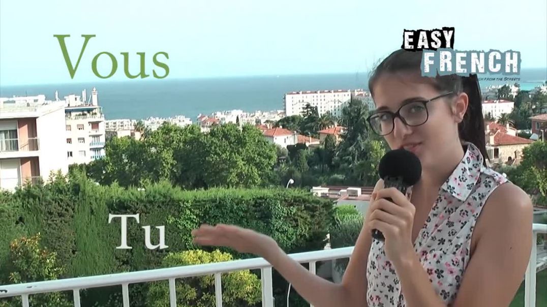 Easy French Grammar - Tu And Vous