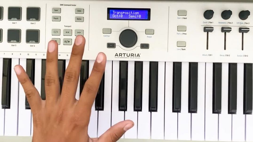Ae Mere Watan Ke Logo - 1 से 7 की गिनती से आसानी से बजाना सीखिये Very Easy Piano Tutorial
