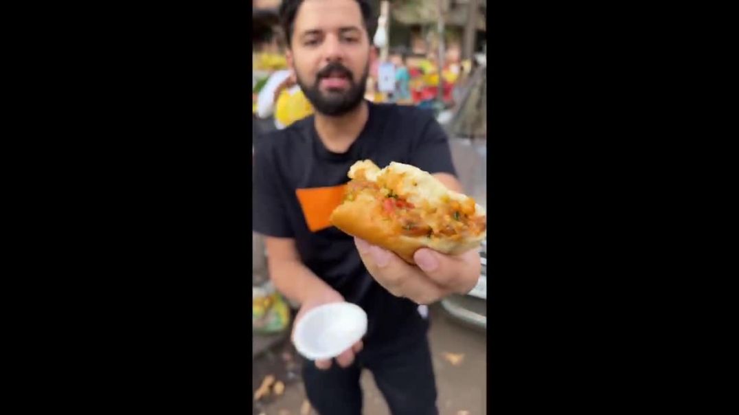 Mumbai Very Unique Chana Pav _ Indian Street Food