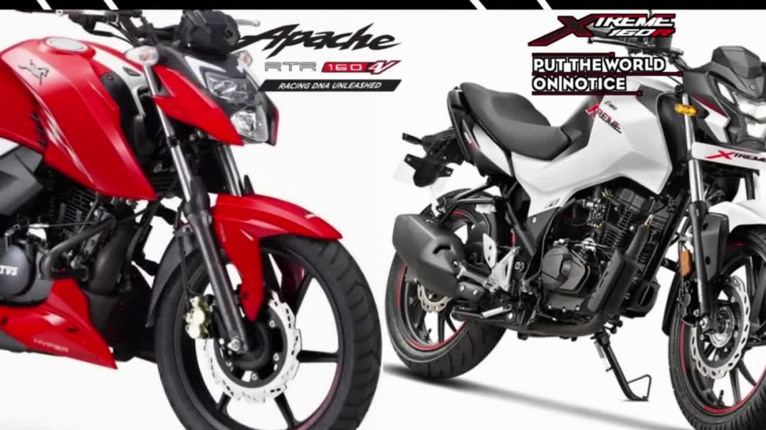 2020 TVS Apache RTR 160 4V BS6 VS HERO Xtreme 160R Detailed Comparison K2K Motovlogs