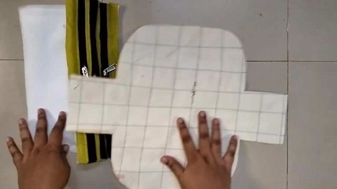 Easy 3 Zipper Pouch Making At Home _ How To Stitch Double Zipper Bag _ Makeup Pouch _ Pencil Pouch