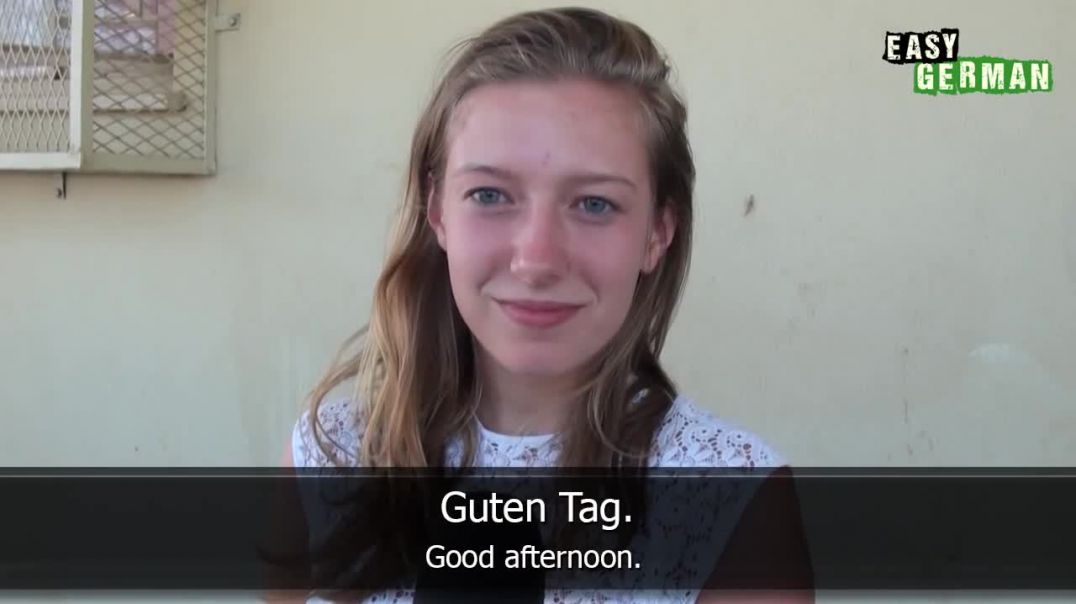Easy German Basic Phrases - Greetings