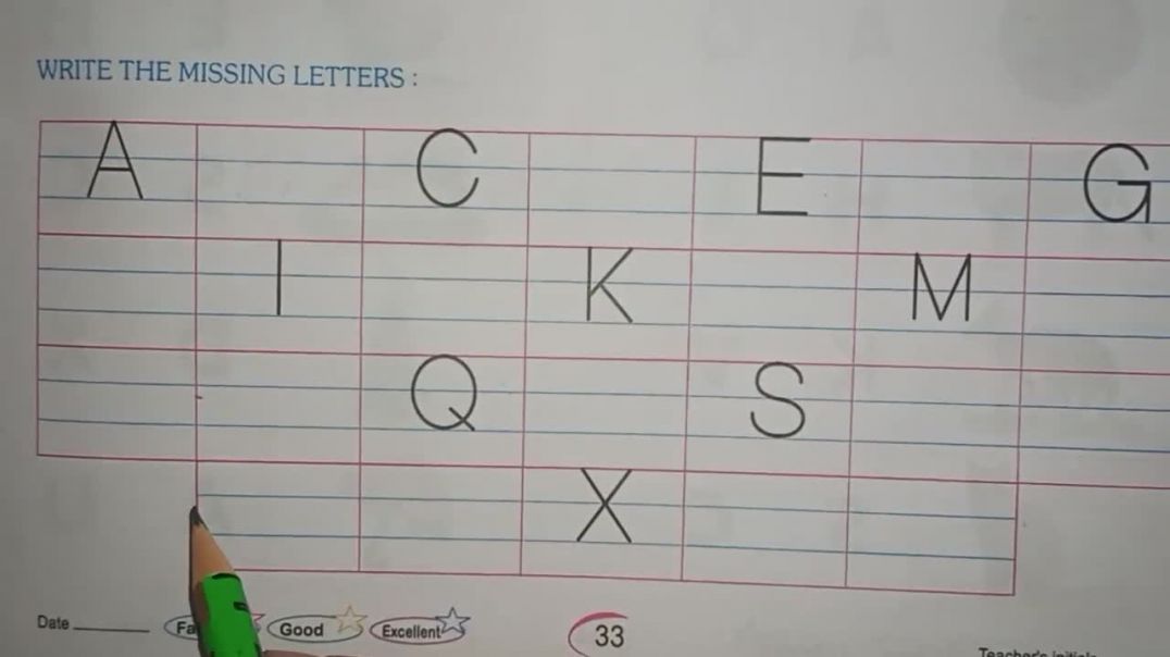 [ Nursery English Worksheet ] नर्सरी के बच्चों का ENGLISH REVISION ✍️ A to Z #RPSTeaching #Nursery