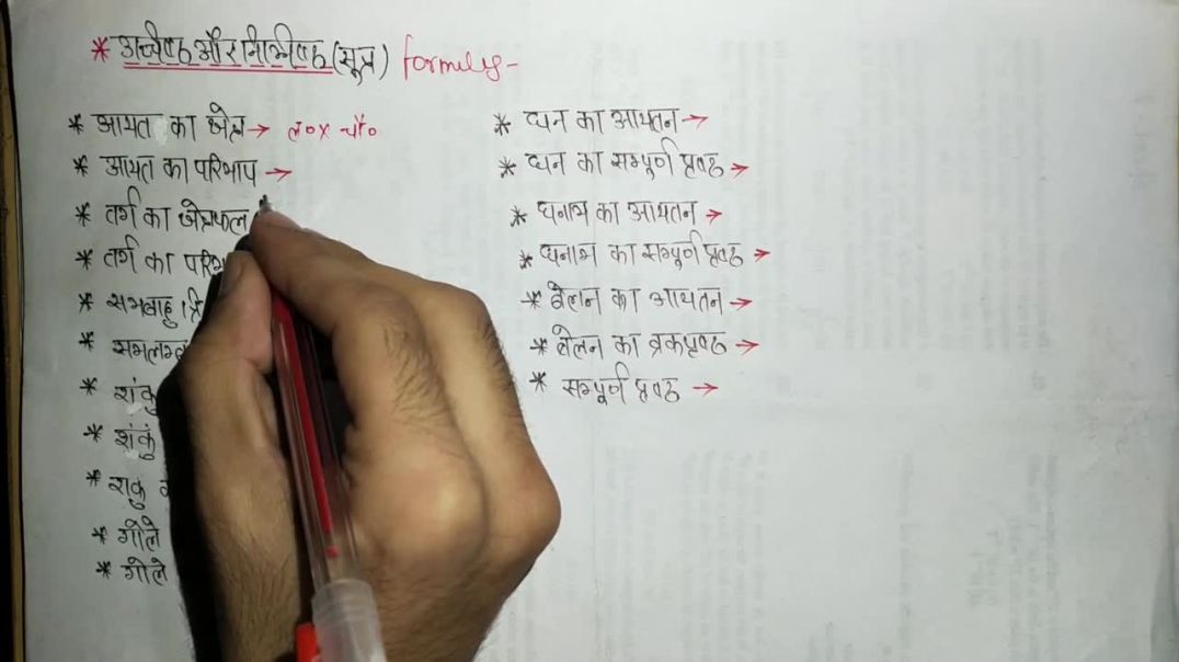 ⁣Maxima and Minima Formulas _ उच्चिष्ट और निम्निष्ट _ MATHEMATICS 12TH CLASS