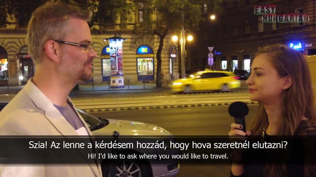 Easy Hungarian 1 - Where Do You Want To Travel