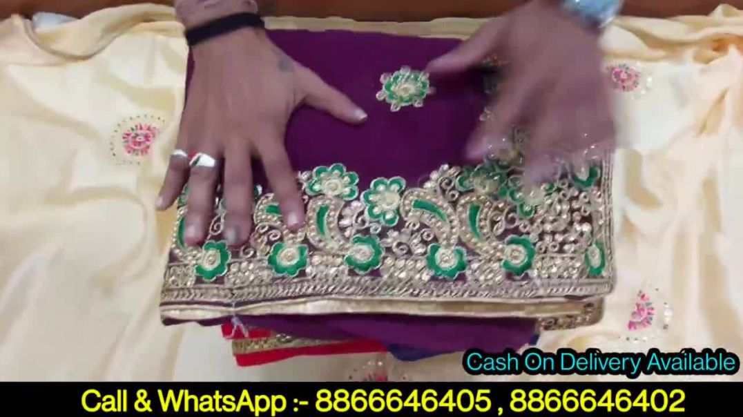 ⁣घर बैठे 50_– में साड़ी _ Saree online shopping _ Saree Surat Wholesale _ Saree Surat Market _ #Saree