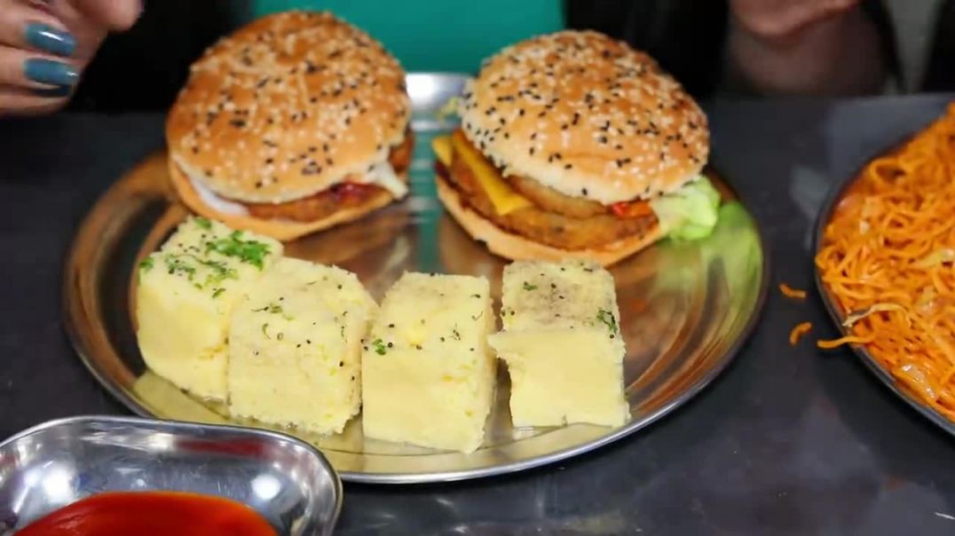 SWEET Food Vs NORMAL Food Vs SPICY Food Eating Challenge Chow Mein, Chilli Paneer, Burger, Jalebi