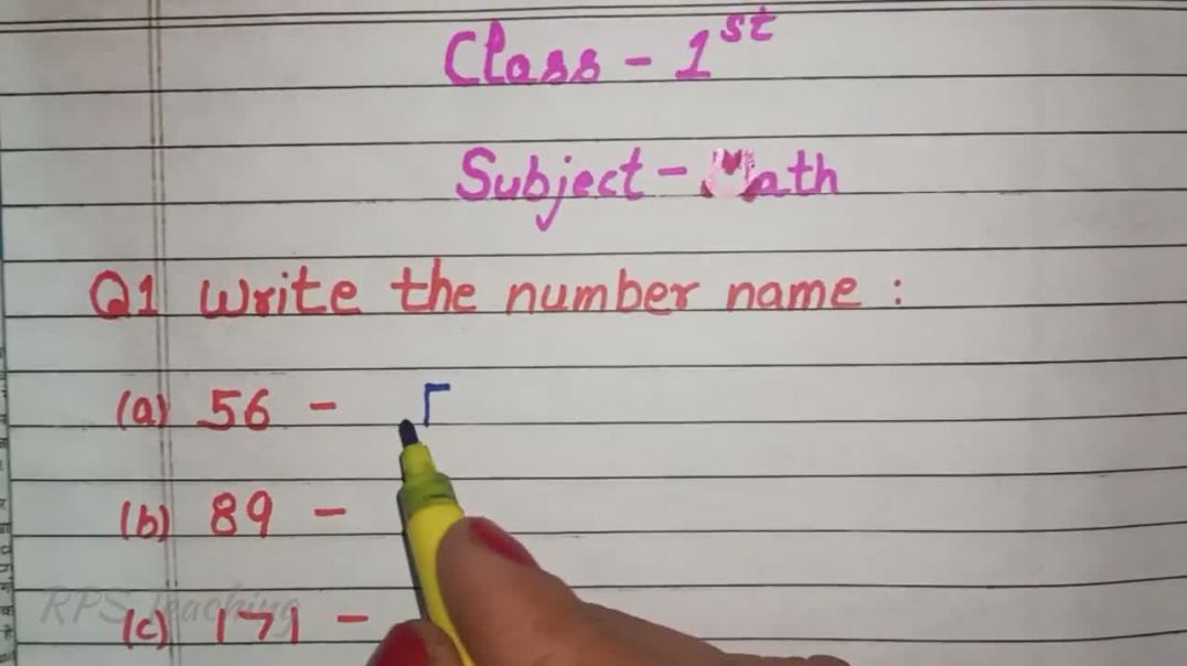 1ST CLASS के बच्चों के लिए MATH की WORKSHEET MATH WORKSHEET FOR FIRST CLASS KIDS