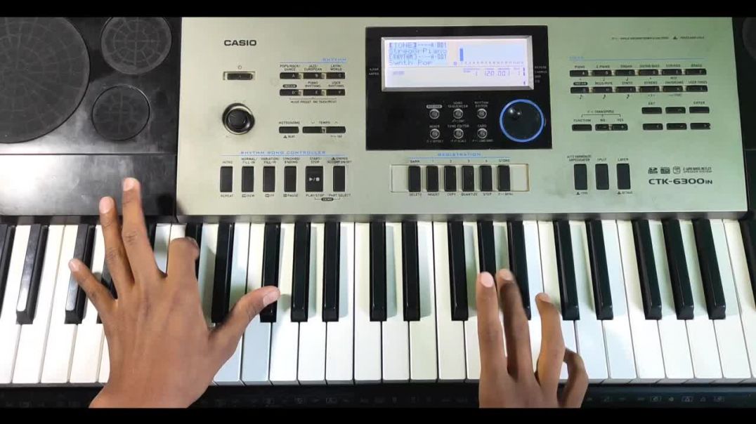 ⁣Mere Mehboob Qayamat Hogi - 1 से 7 की गिनती से बजाना सीखें Easy Piano Tutorial @The Kamlesh