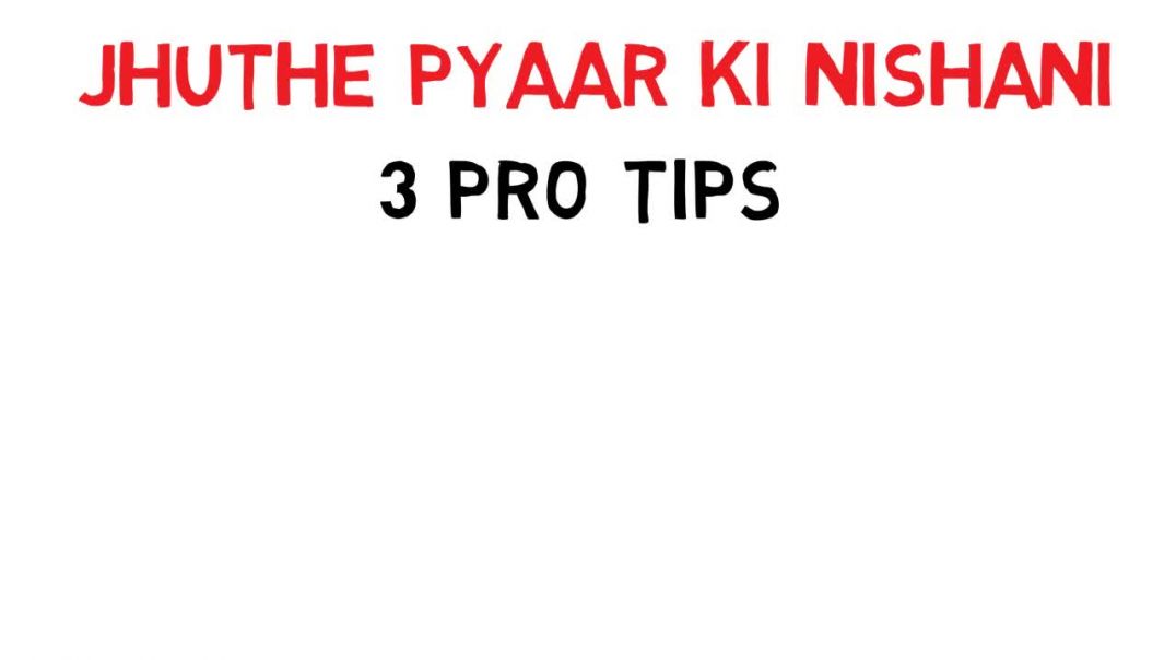 ⁣Jhuthe pyaar ki nishani How to check TRUE LOVE Sachha pyar kaise pata kare_ pehchane Psychology