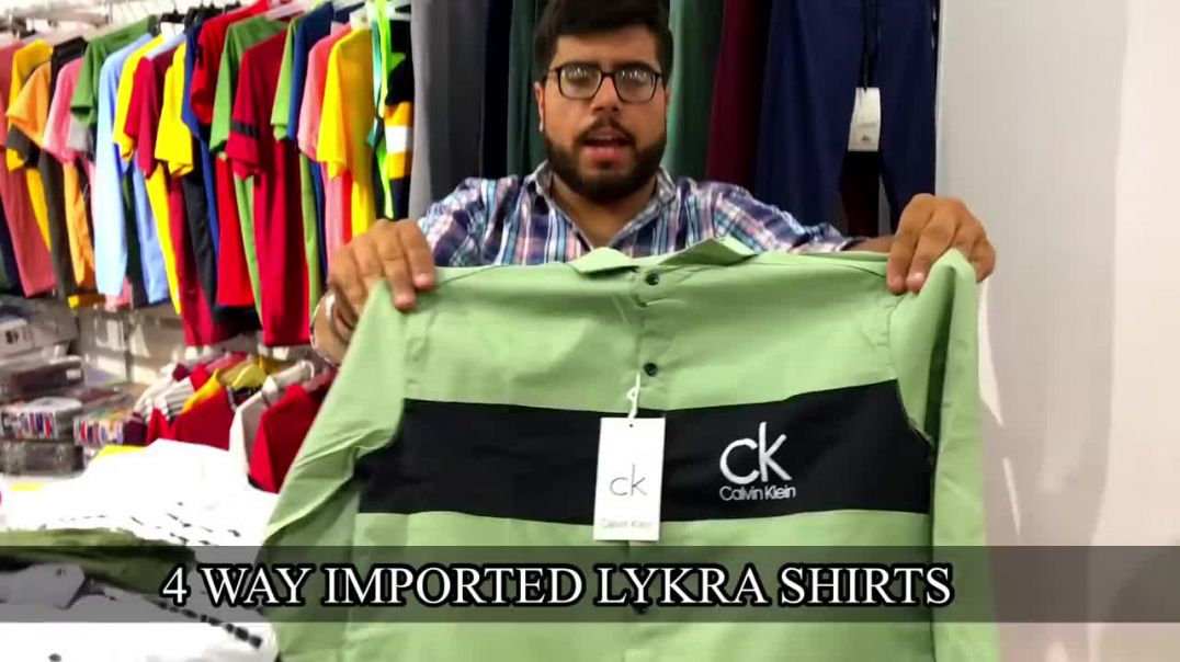 ⁣CASH ON DELIVERY पर BRANDED SHIRTS, T-SHIRTS LOWER _ IMPORTED LYCRA SHIRTS, T-SHIRTS IMPORTER…