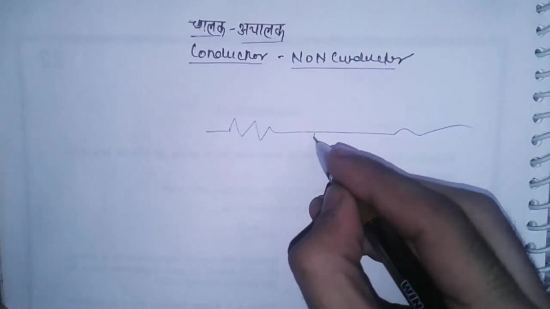 ⁣Conductor and Non conductor- (चालक तथा अचालक_ कुचालक )