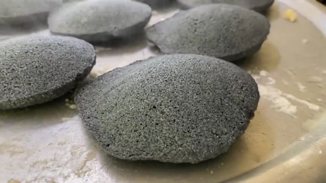 India Very First BLACK IDLI _ Charcoal Idli _ Indian Street Food