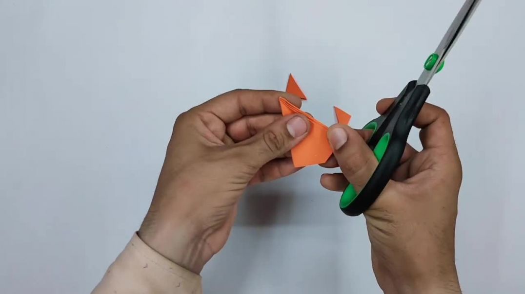 How to mack paper flowers _ Easy paper flower _ Beautiful flower making