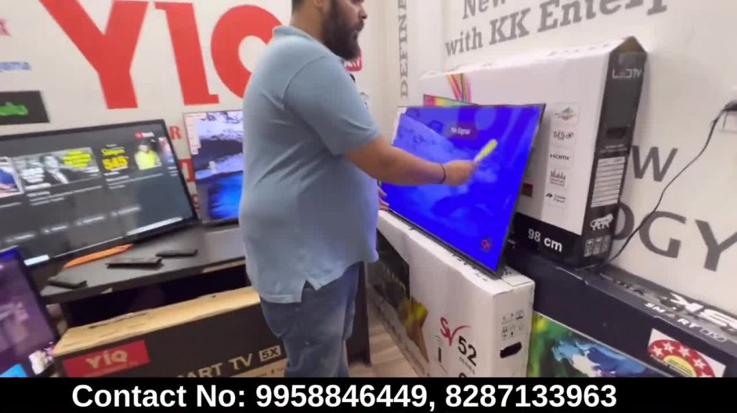 Led Tv Only ₹1999 _ Cheapest Led Tv Wholesale Market _ KK Enterprises