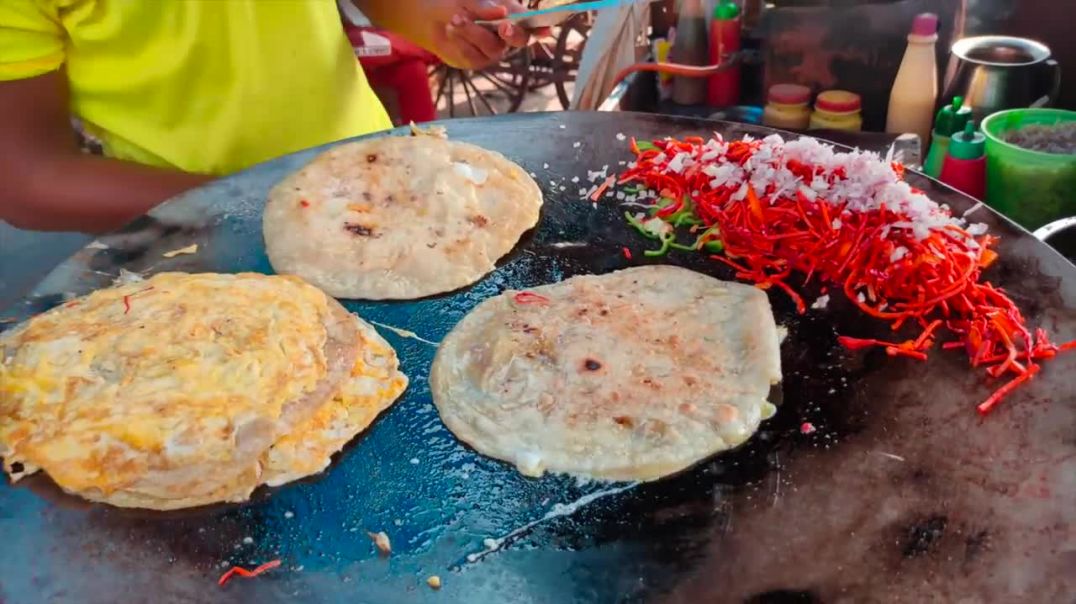 Egg Roll with Chowmein _ Agra& Popular Anda Roll _ Indian Street Food
