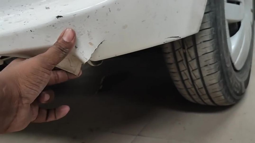 HOW TO REPAIR ALTO 800 CRACK BUMPER
