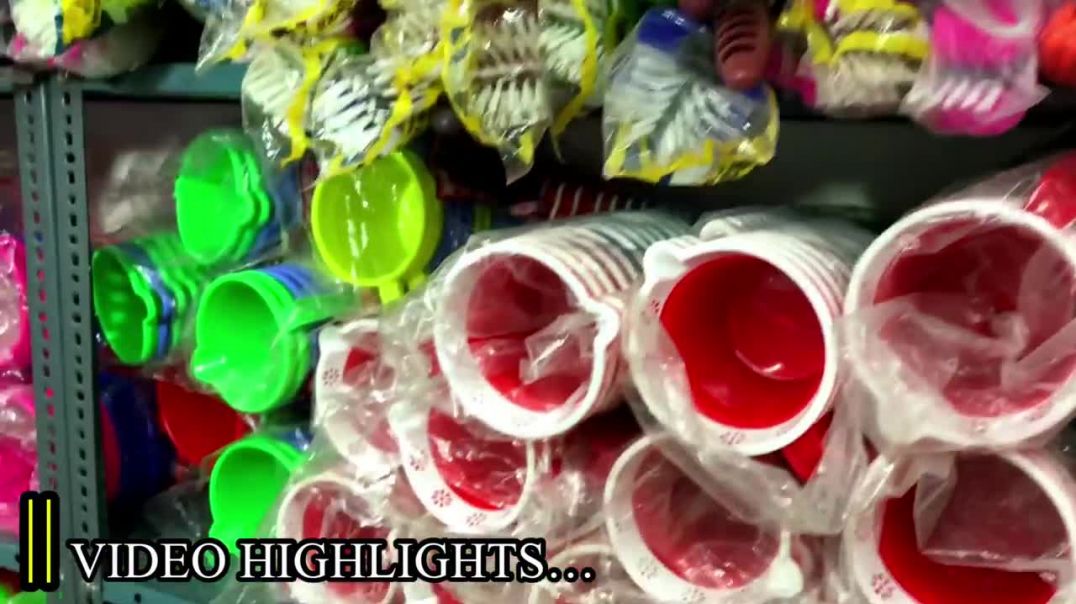 ₹5 की सेल जो मर्ज़ी ख़रीदो ॥Plastic kitchen crockery items wholesale market sadar bazar _ Crockery