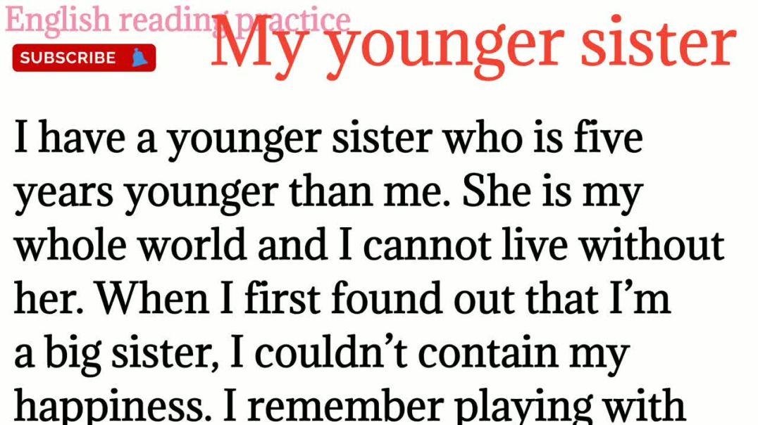 129,My younger sister_english kaise sikhe_how to learn English_word to word translation_Vocabulary