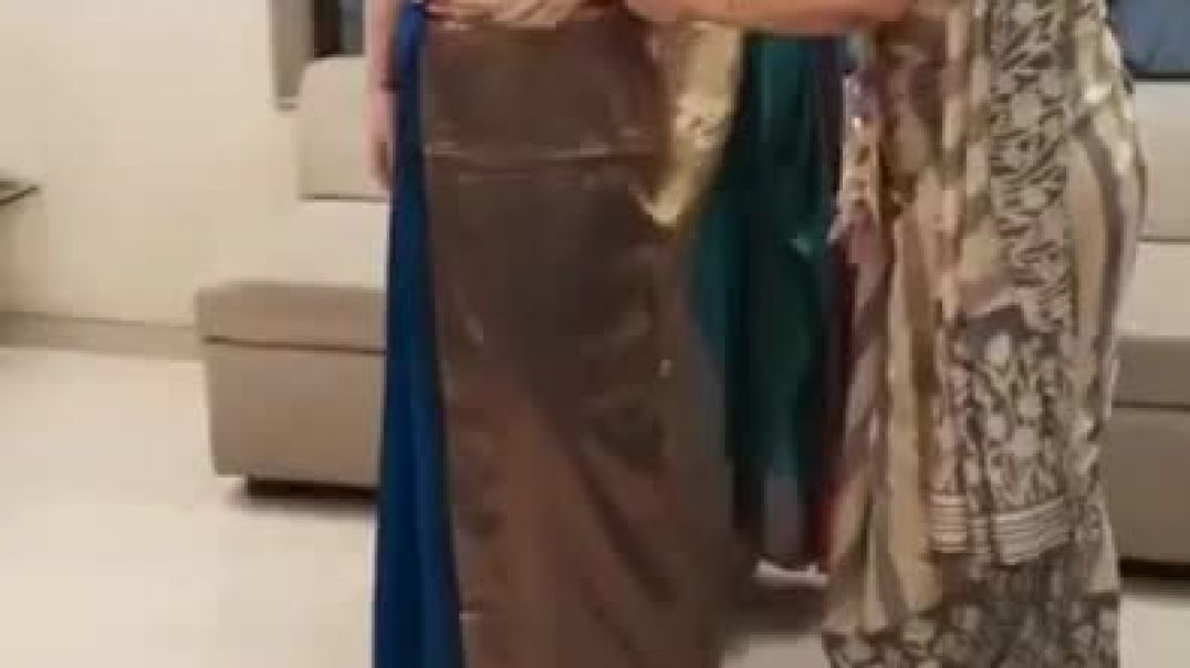 Style No 6 _ Katrina Kaif draped in Retro Style Saree by Kalpana Shah