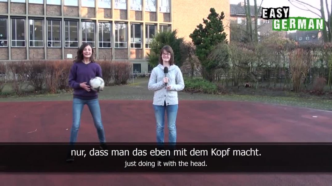 Easy German Basic Phrases - Soccer