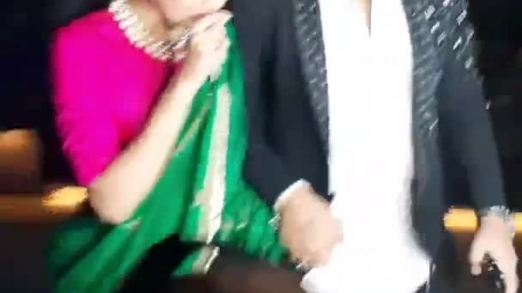 Saree Draping- Umang 2022- Saree Drapes- Tejaswi Prakash- Sari- Karan Kundra- KalpanaShah