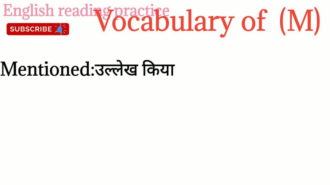 important words (M)_ improve your vocabulary_@english reading practice