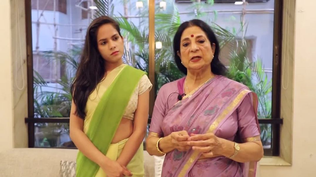 Chiffon Saree_ Saree Draping Tips_ Kalpana Shah_ Sari Drapes_ Saree Draping_ Saree pin