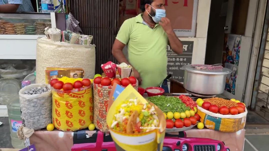 The Lemon Bae of India _ Making 10 Plates Bhel in 3 Mins _ Indian Street Food