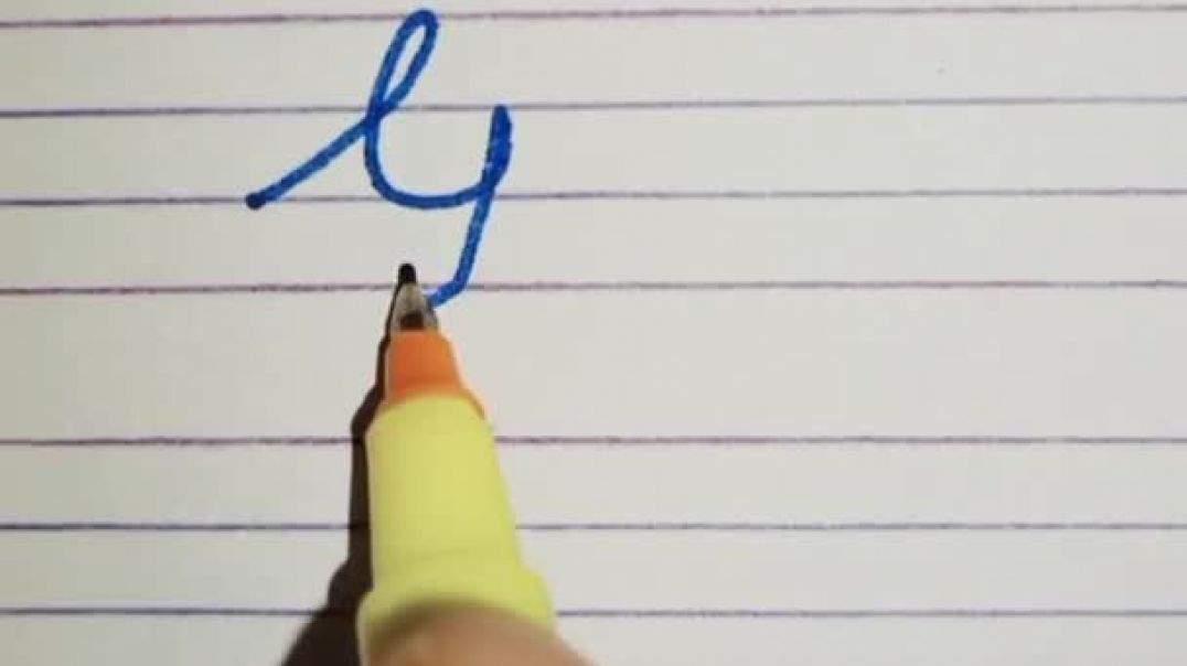 ⁣How to Write Cursiv #nursery #alphabet #G #shorts