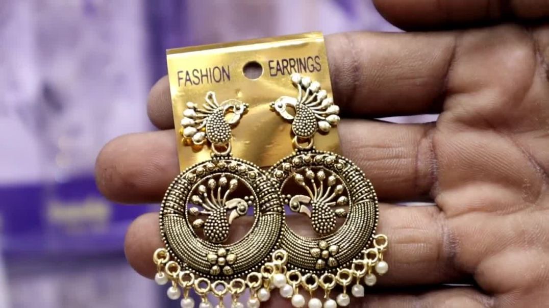 Earrings wholesale in delhi _ sadar bazar jewellery wholesale market _ Jewellery