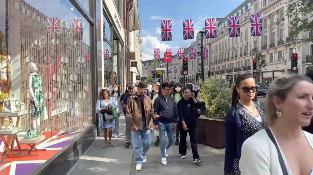 London Walk _ Central London Street Walk In Summer Regent Street, Covent Garden, Soho, Seven Dials