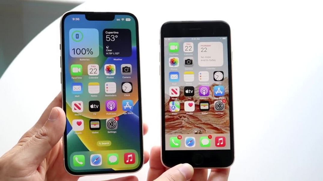 iPhone 14 Vs iPhone SE (2022)! (Comparison) (Review)