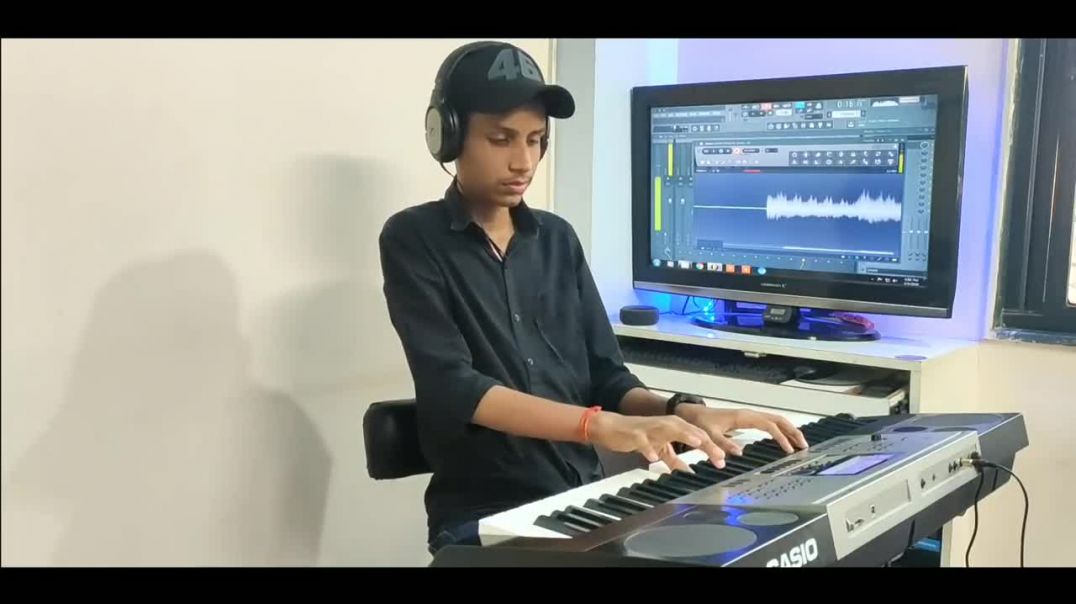 Bhole O Bhole Tu Rutha Dil Tuta - बहुत ही आसानी से पियानो सीखे Easy Piano Tutorial @The Kamlesh