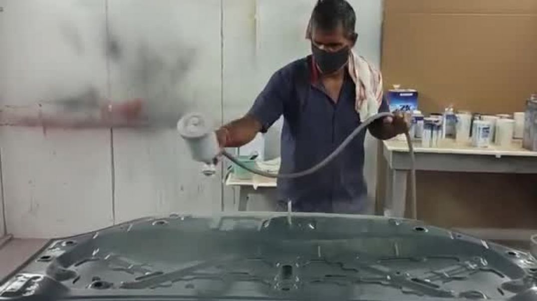 Spresso Bonet Painting Process