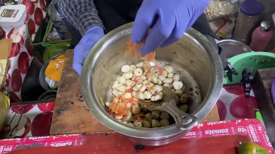 ⁣Doctor of Chaat Making _ Makhana Chaat by Mr