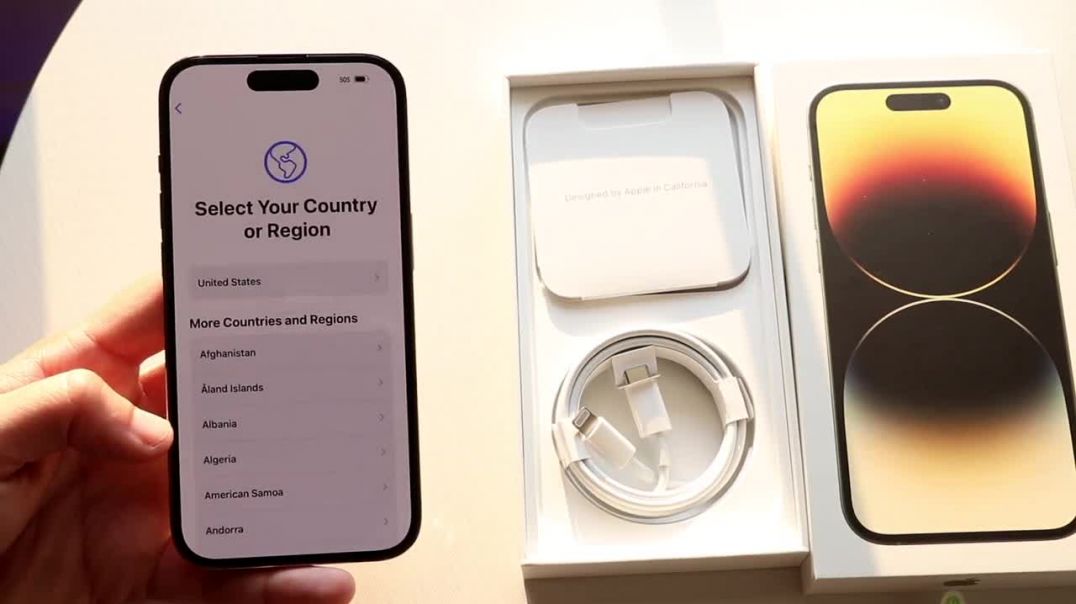⁣iPhone iPhone 14 Pro Unboxing! (Gold)