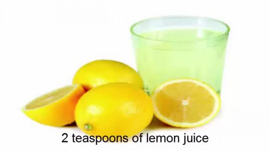 ⁣How To Remove Facial Hair Sugar Lemon Mix