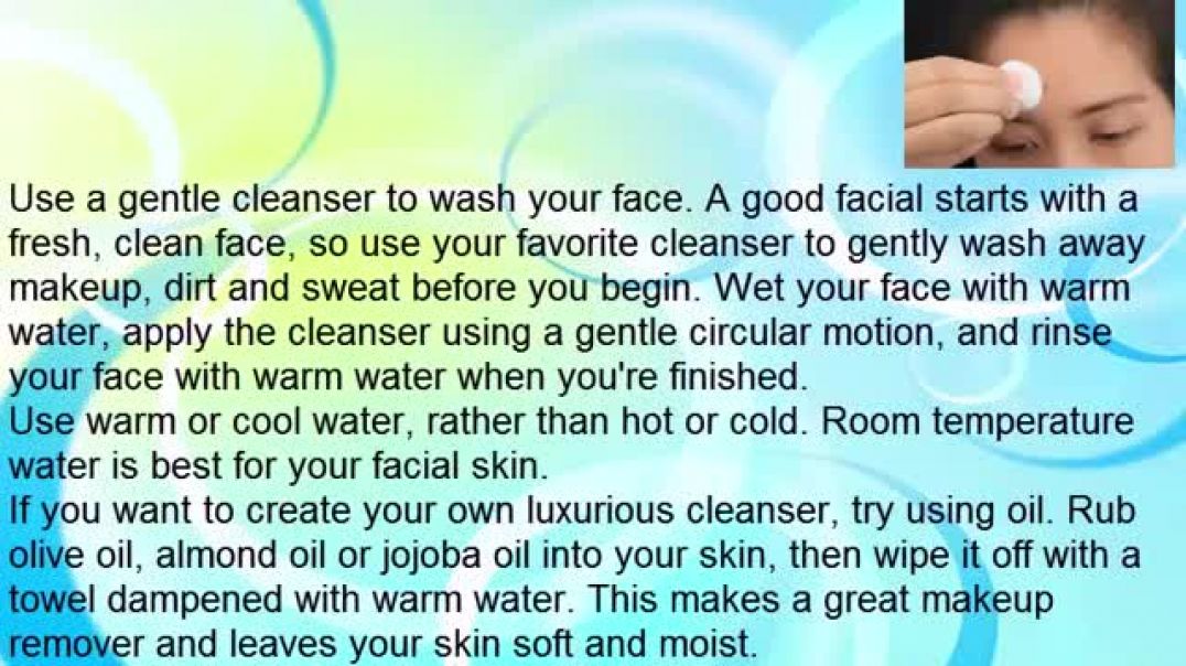 How To Do Organic Facial At Home
