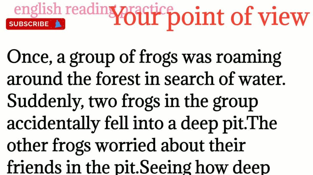 160,Englishreadingpractice_english paragraph reading_learn English story @English reading practice