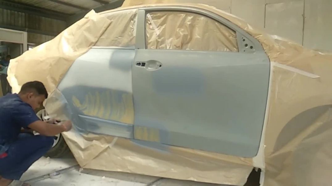 ⁣Dzire Running board changing Process #Automobileservice