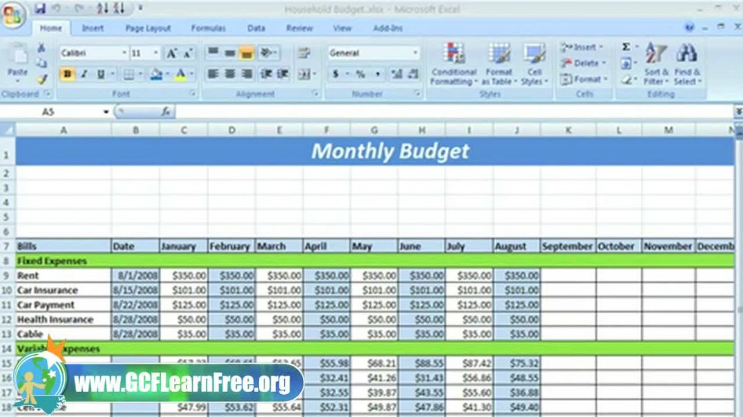 ⁣Excel 2007_ Formulas