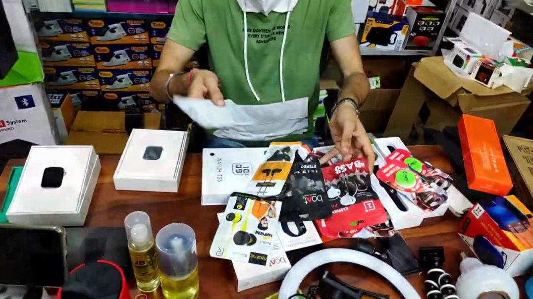 ⁣मात्र ₹11 से शुरू JBL Earphone, Charger, Otg, Cover __ Mobile Accessories Wholesale Market In Delhi