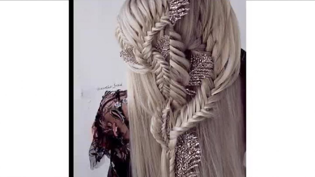 3D SPLIT BRAID with Ribbon by Another Braid