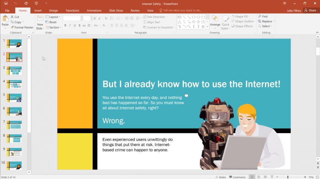 PowerPoint_ Reviewing Presentations