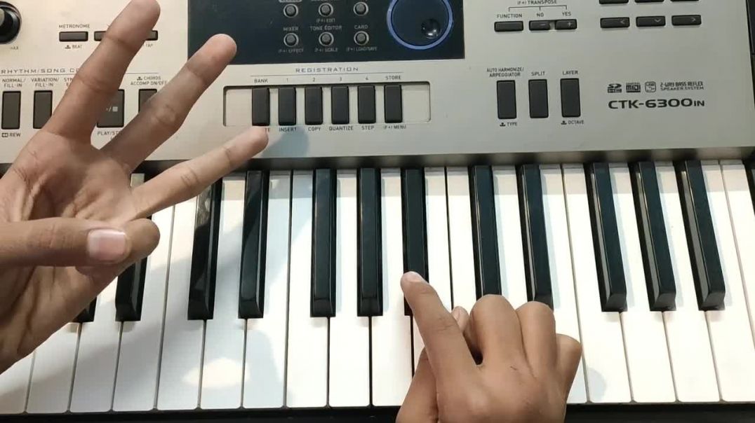 26 January Song आसानी से पियानो पर बजाना सीखे Vijay Vishwa Tiranga Pyara - Easy Piano Tutorial