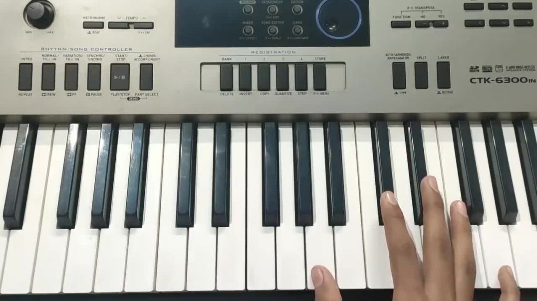 ⁣Gori Hai Kalaiyan - अपने पियानो पर बजाना सीखे Superhit Hindi Song Easy Piano Tutorial
